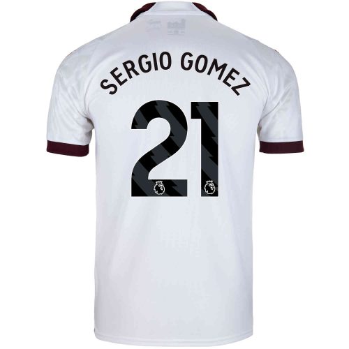 2023/24 PUMA Sergio Gomez Manchester City Away Jersey