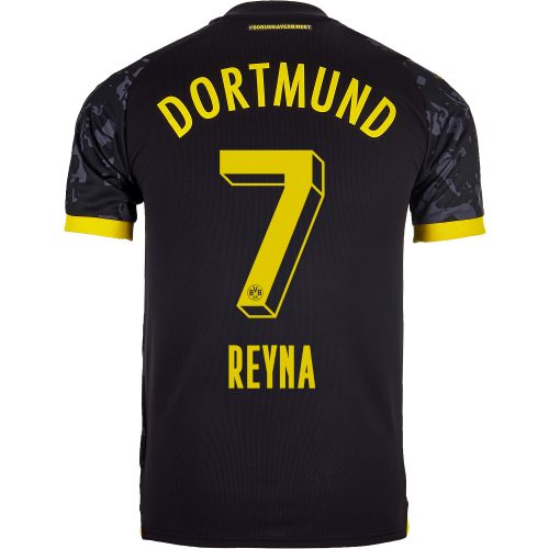 2023/24 PUMA Giovanni Reyna Borussia Dortmund Away Jersey
