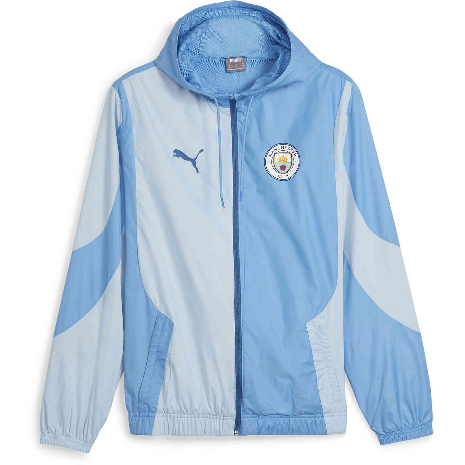 PUMA Manchester City Jacket - Regal blue/silver sky - SoccerPro PUMA Manchester City Jacket - Regal blue/silver sky - SoccerPro