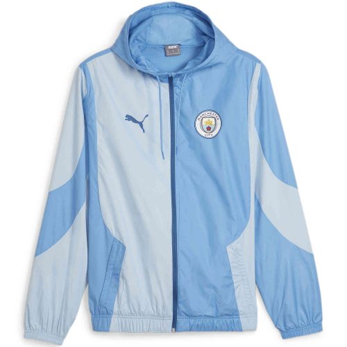 PUMA Manchester City Jacket – Regal blue/silver sky