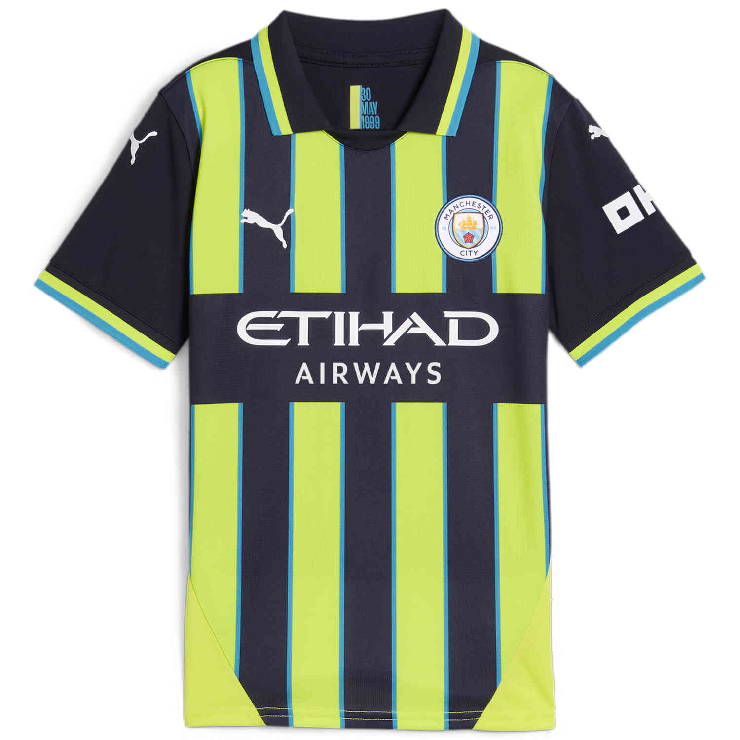 Kids Puma Manchester City Away Replica Jersey 2024 25 SoccerPro