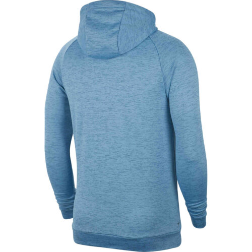 Nike Pullover Training Hoodie – Mystic Navy/Light Blue Heather/Black