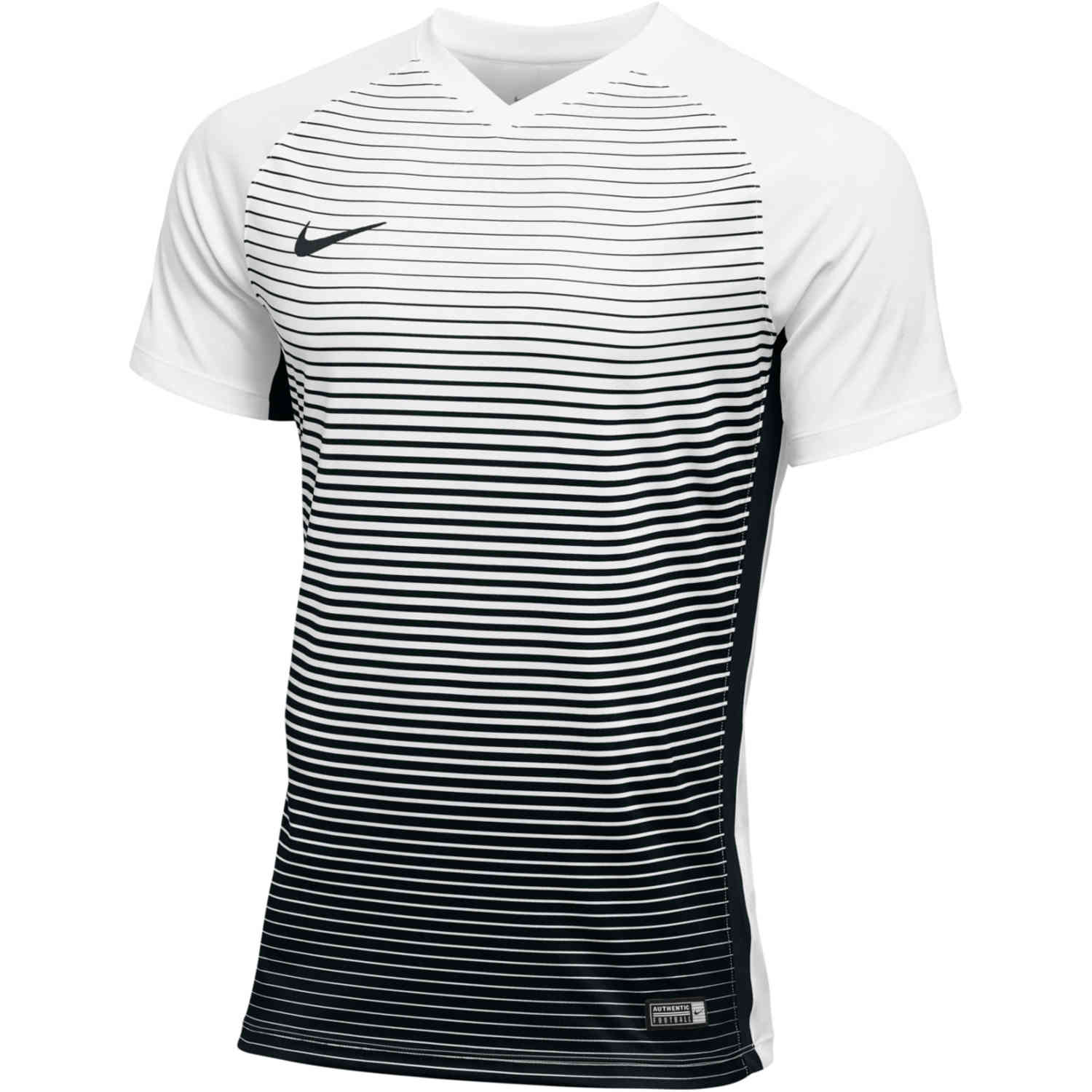 Nike Precision IV Jersey - White/Black SoccerPro
