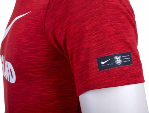 Nike England Preseason Slub Tee – Challenge Red