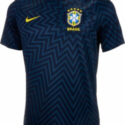 Nike Brazil Pre-Match Jersey 2018-19 - SoccerPro