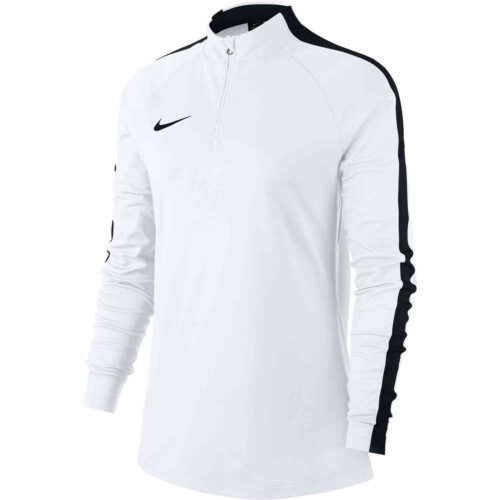 Womens Nike Academy18 Drill Top – White