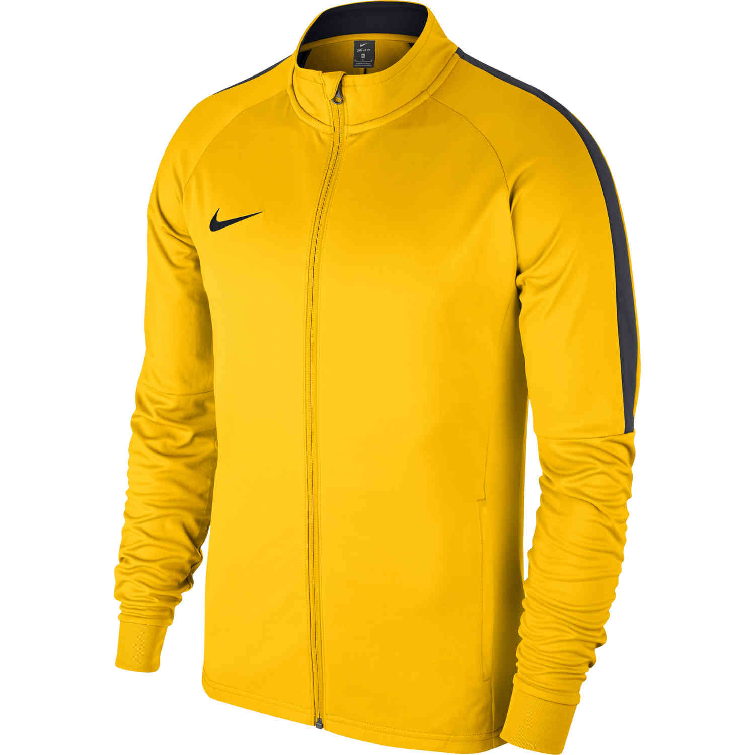 nike yellow track jacket