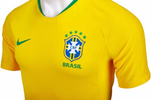 2018/19 Nike Brazil Home Match Jersey