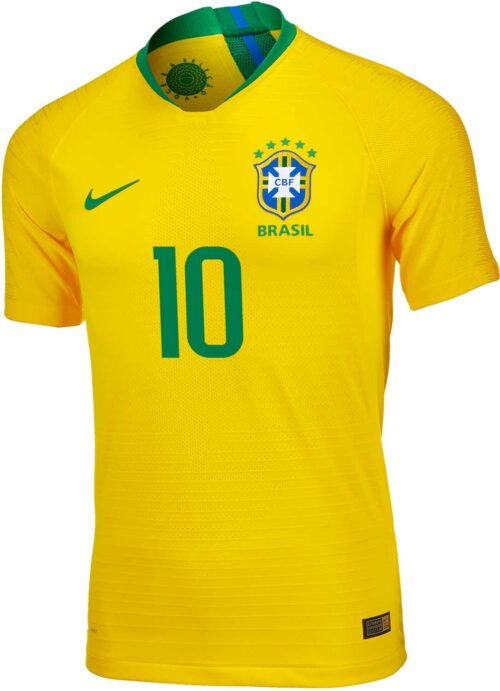 2018/19 Nike Neymar Jr Brazil Home Match Jersey