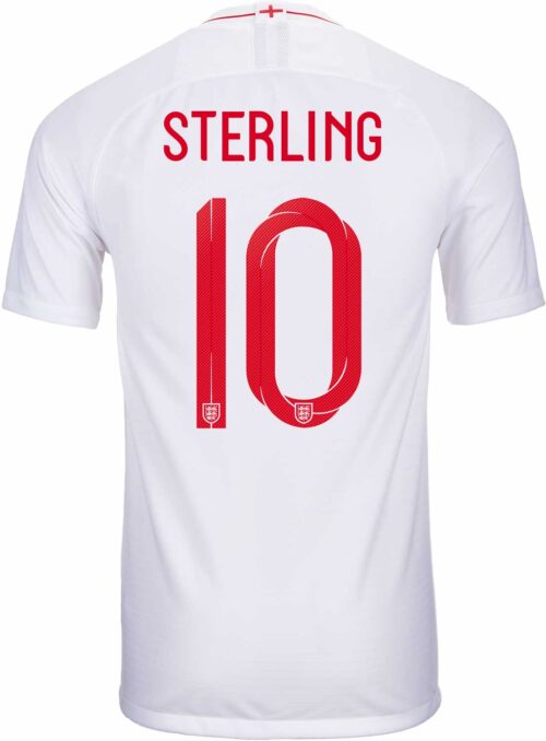 2018/19 Nike Raheem Sterling England Home Jersey