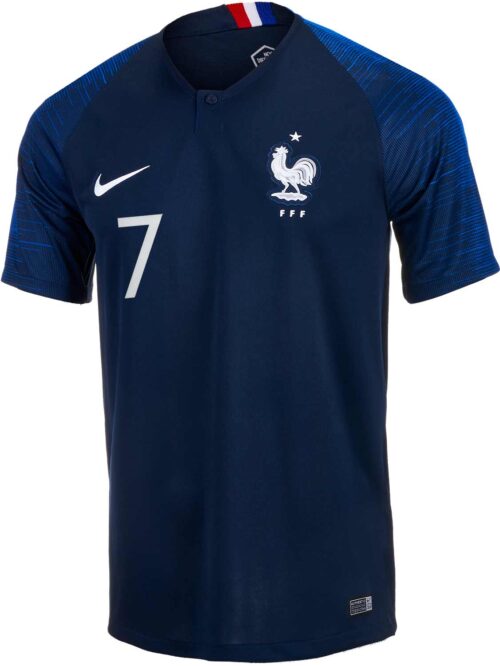 2018/19 Nike Antoine Griezmann France Home Jersey