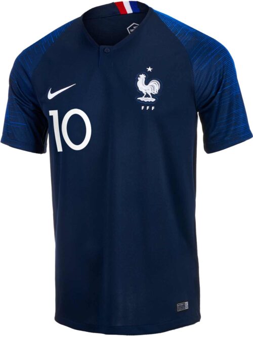 2018/19 Nike Kylian Mbappe France Home Jersey