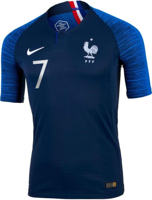 2018/19 Nike Antoine Griezmann France Home Match Jersey