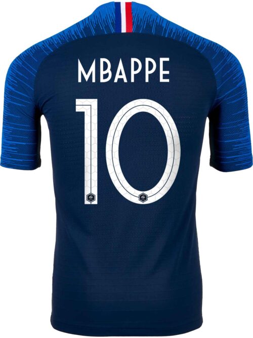 2018/19 Nike Kylian Mbappe France Home Match Jersey