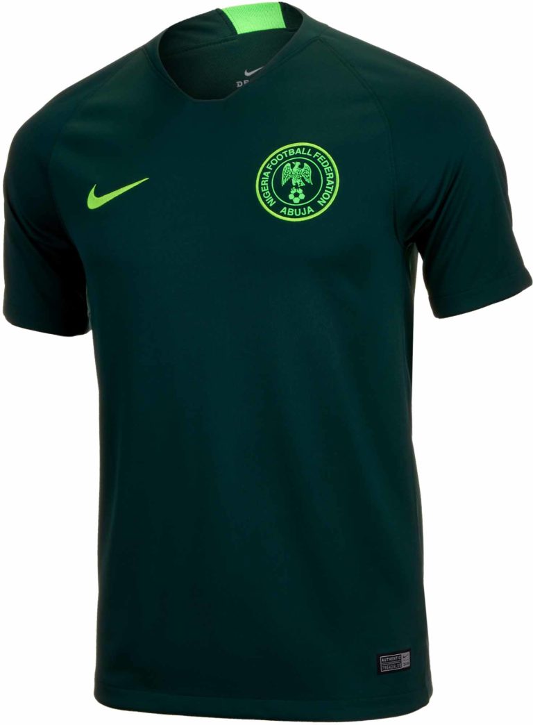 Nike Nigeria Away Jersey - Pro Green/Green Strike - SoccerPro