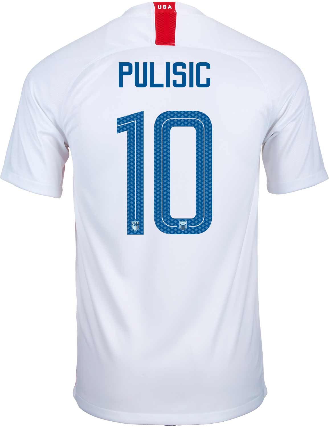 2018/19 Nike Christian Pulisic USA Home Jersey - SoccerPro