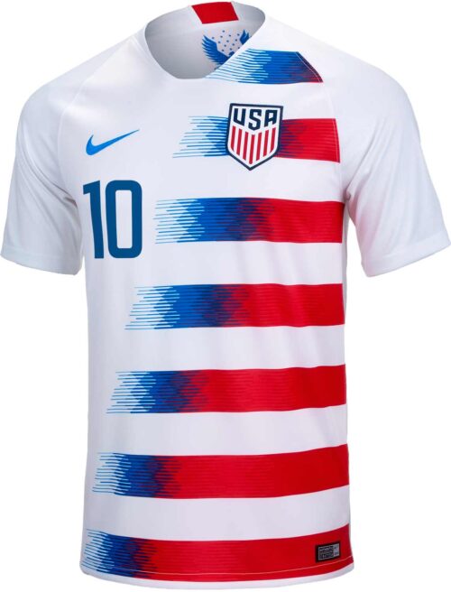 2018/19 Nike Christian Pulisic USA Home Jersey