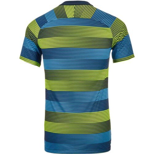 Nike Manchester City Squad Top – Youth – Volt/Field Blue/Dark Obsidian