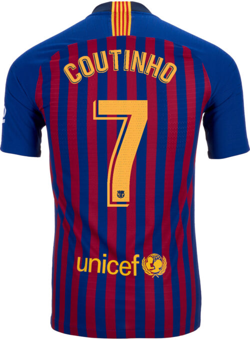 2018/19 Nike Philippe Coutinho Barcelona Home Match Jersey