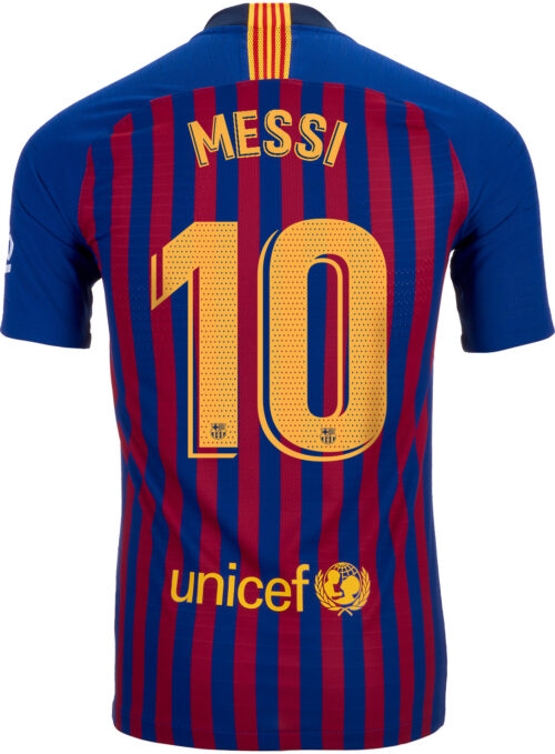 2018/19 Nike Lionel Messi Barcelona Home Match Jersey