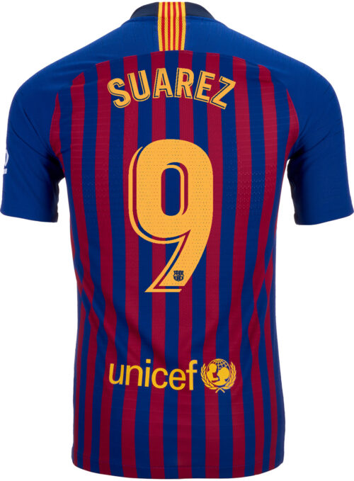 2018/19 Nike Luis Suarez Barcelona Home Match Jersey