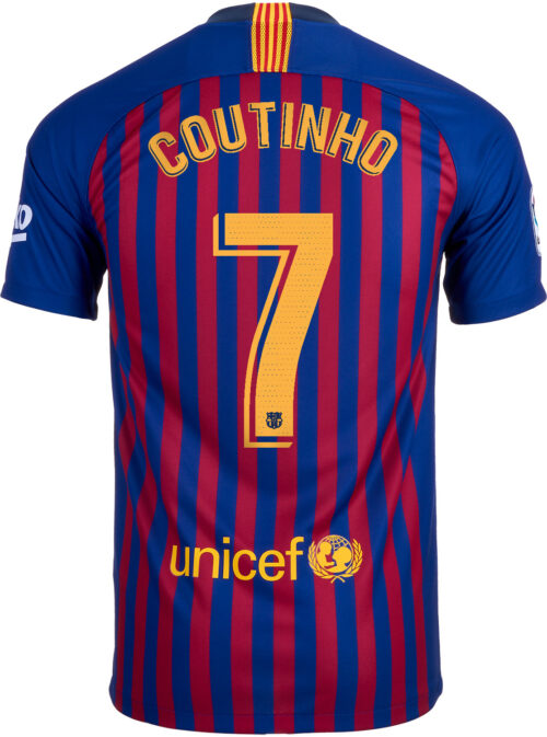 Nike Philippe Coutinho Barcelona Home Jersey 2018-19
