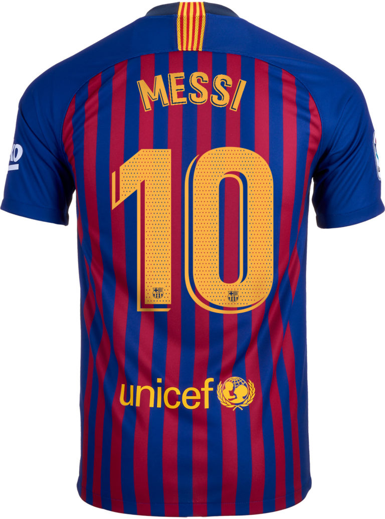 Nike Lionel Messi Barcelona Home Jersey 2018-19 - SoccerPro