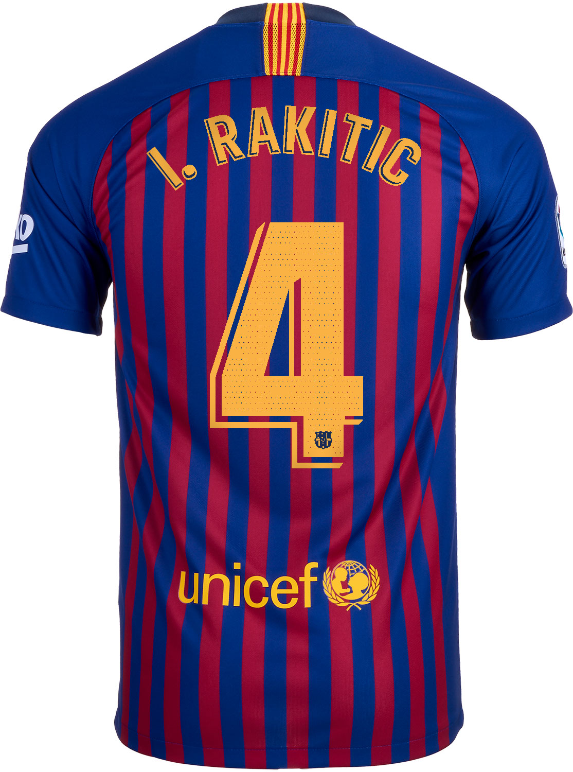 Nike Ivan Rakitic Barcelona Home Jersey 