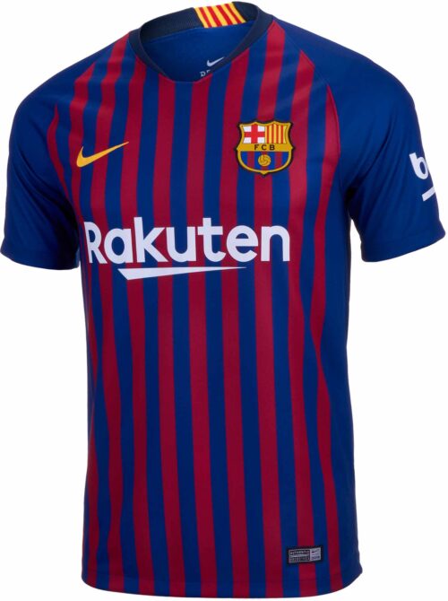 Nike Ousmane Dembele Barcelona Home Jersey – Youth 2018-19