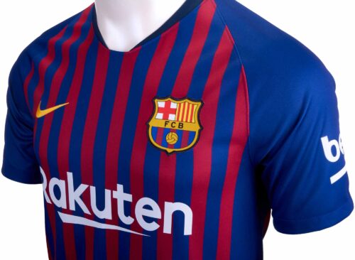 LISIMKE 2018-2019 Home Messi #10 Barcelona Kids Or Youth Soccer Jersey & Shorts & Socks
