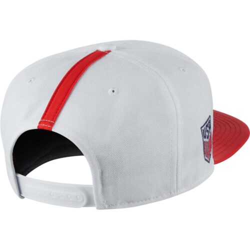Nike USA Pride Flat Bill Cap – White/Speed Red/Gym Blue