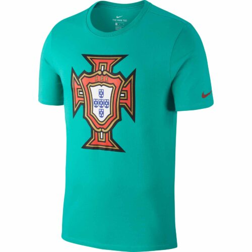 Nike Portugal Large Crest Tee – Kinitec Green