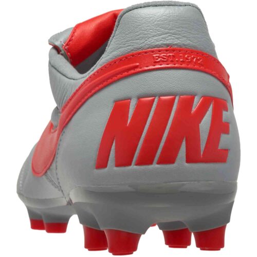 Nike Premier II FG – Wolf Grey/Light Crimson
