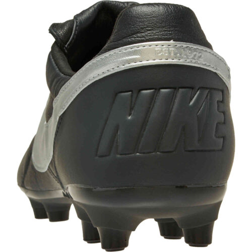 Nike Premier II FG – Off Noir & Metallic Silver with Black