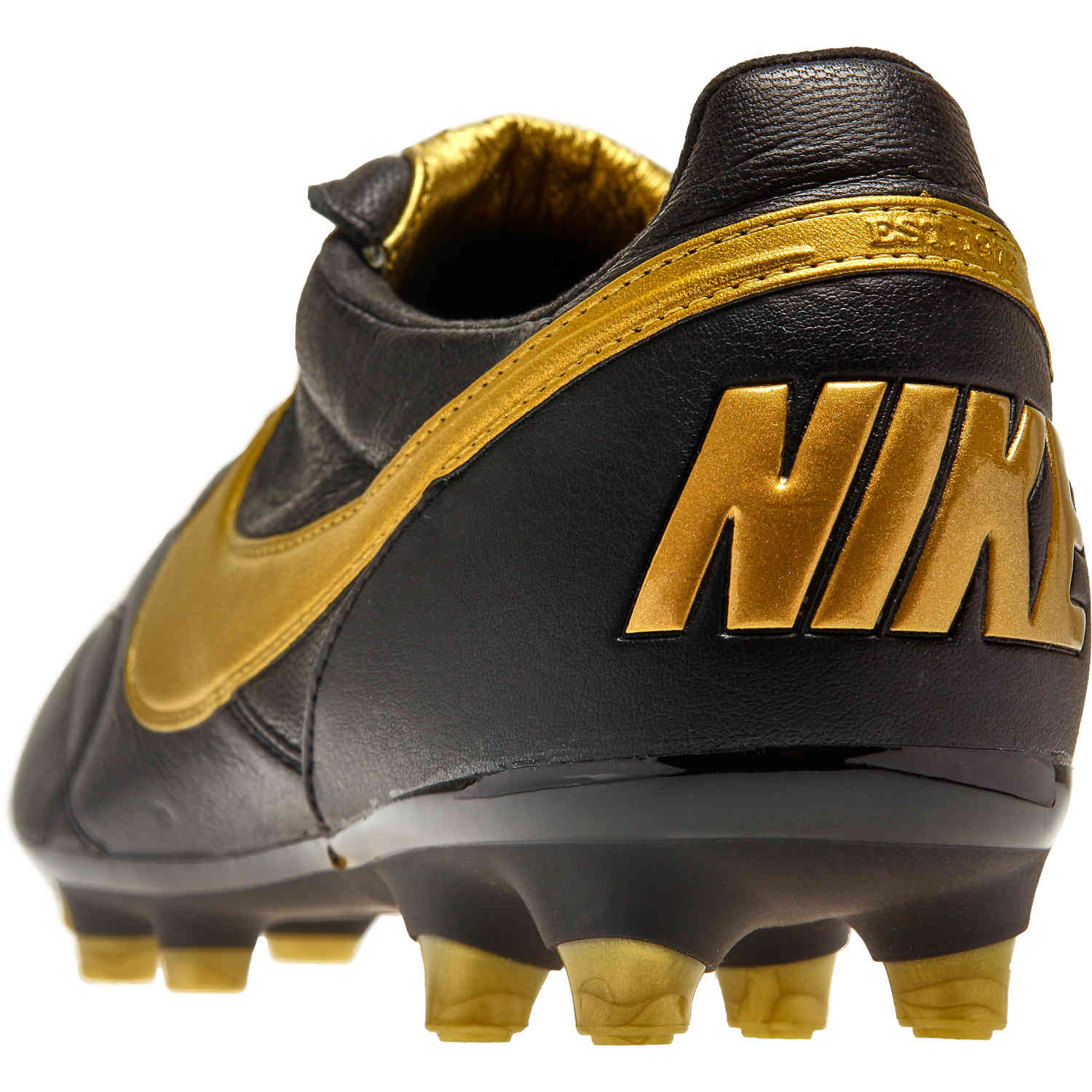 The Nike Premier II FG Black Metallic Vivid Gold SoccerPro