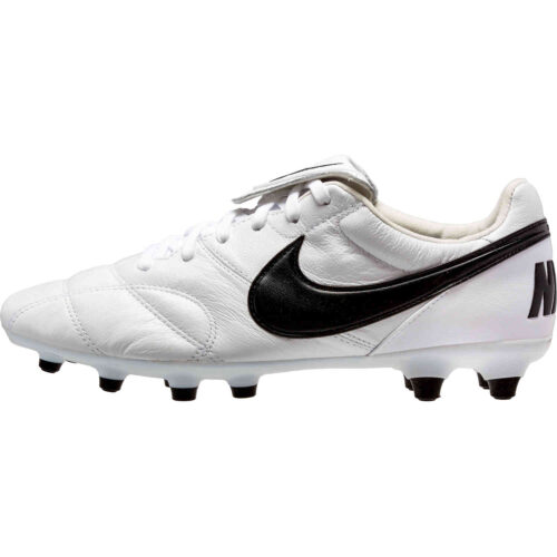 Nike Premier II FG – White & Black with White