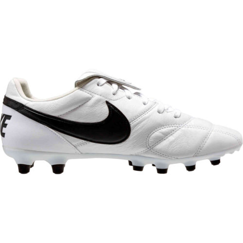 Nike Premier II FG – White & Black with White