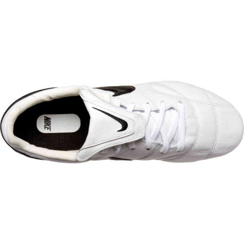 Nike Premier II FG – White & Black with White