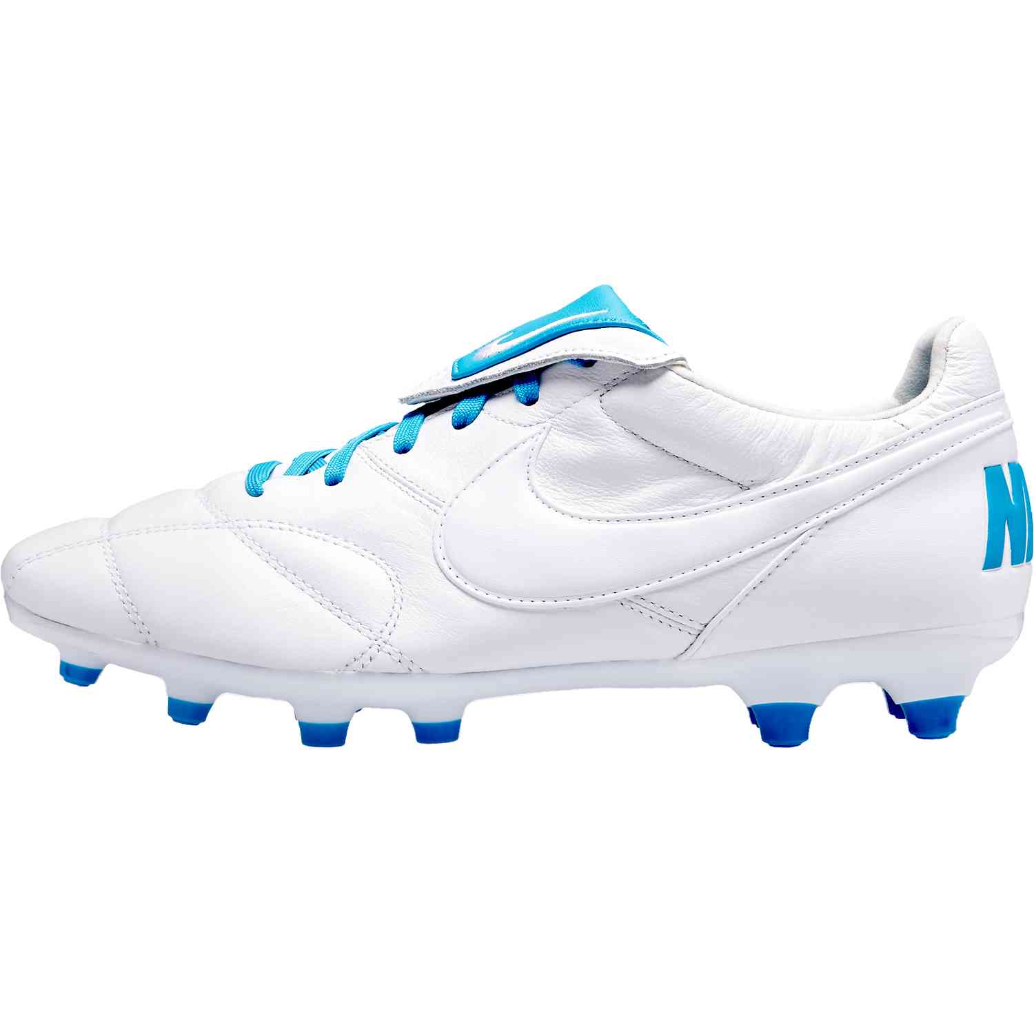 light blue soccer cleats