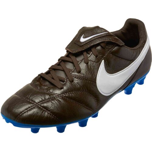 Nike Premier II FG – Velvet Brown/White/Blue Hero