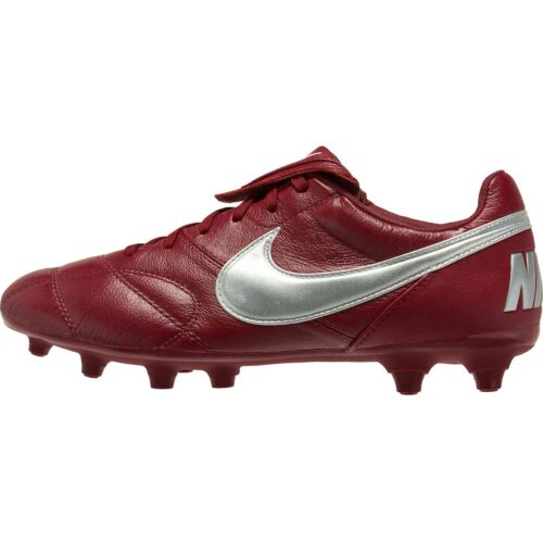 Nike Premier II FG – Team Red/Metallic Silver/Team Red