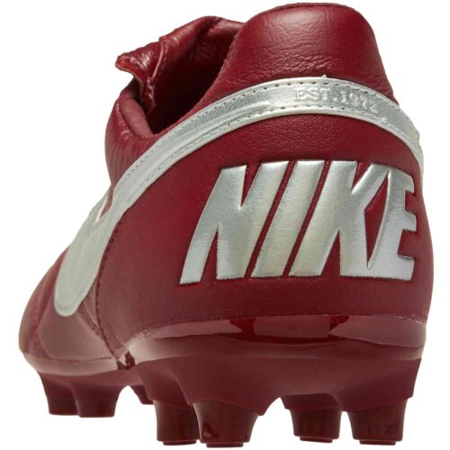 Nike Premier II FG – Team Red/Metallic Silver/Team Red