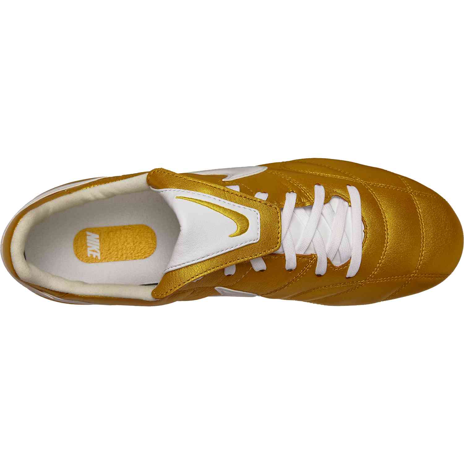 The Nike Premier II FG - Metallic Vivid Gold/White - SoccerPro