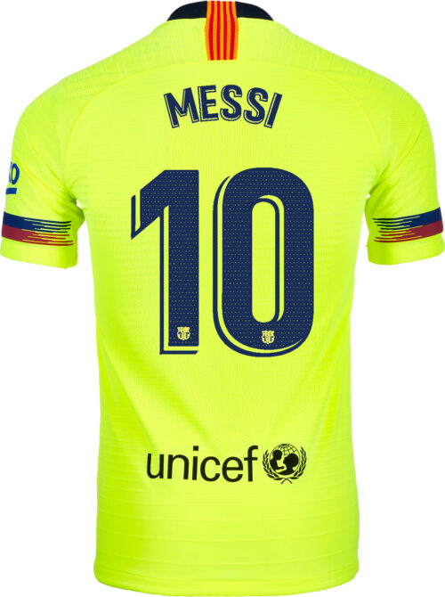 2018/19 Nike Lionel Messi Barcelona Away Match Jersey