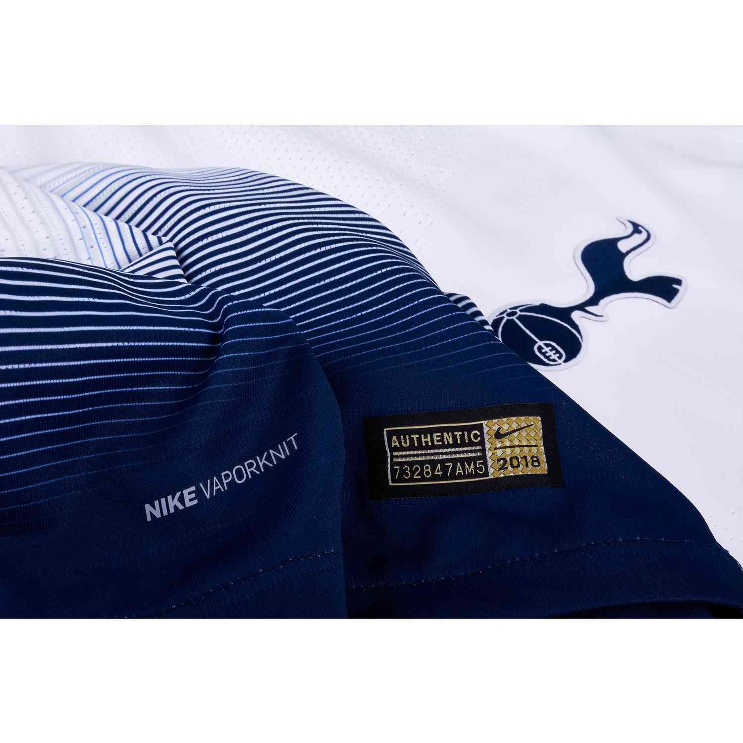 Tottenham Hotspur Nike 2018/19 Home-Authentic Vapor Match Jersey - White