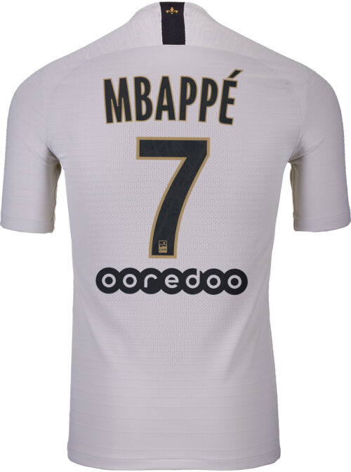 2018/19 Nike Kylian Mbappe PSG Away Match Jersey