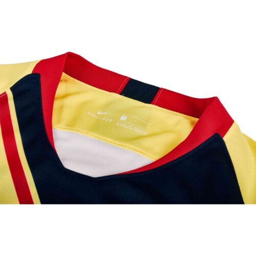 Nike Club America Home Jersey – Lemon Chiffon/Gym Red/Armory Navy