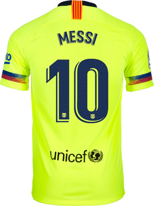2018/19 Nike Lionel Messi Barcelona Away Jersey