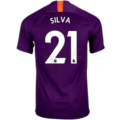 Youth 2018/19 Nike David Silva Manchester City 3rd Jersey