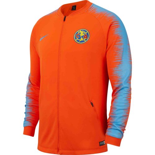 Nike Club America Anthem Jacket – Safety Orange/University Blue